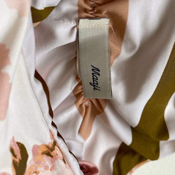 Maaji Afrodita Danish Classic One Piece Size Medium Pink White Brown Burgundy - Picture 11 of 14